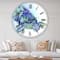 Designart 'Sea Turtle Oversized Cottage Wall Clock